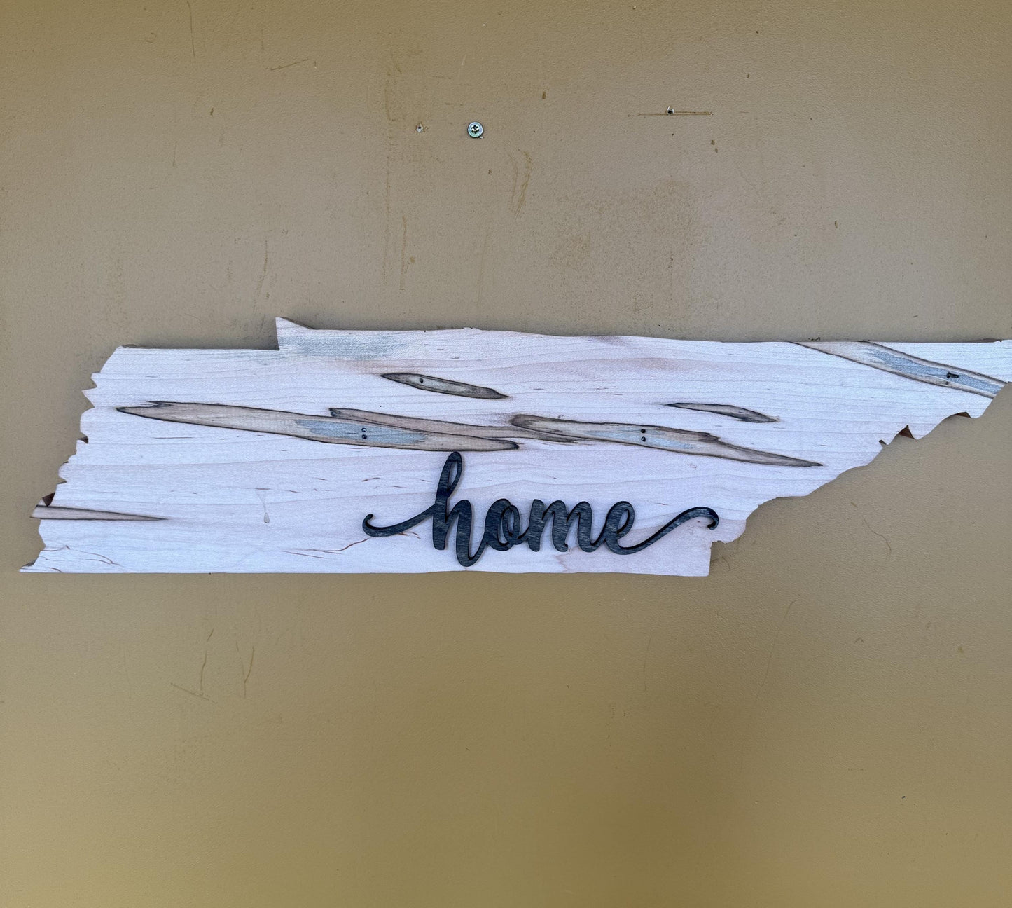 State Wooden Sign - Tennessee