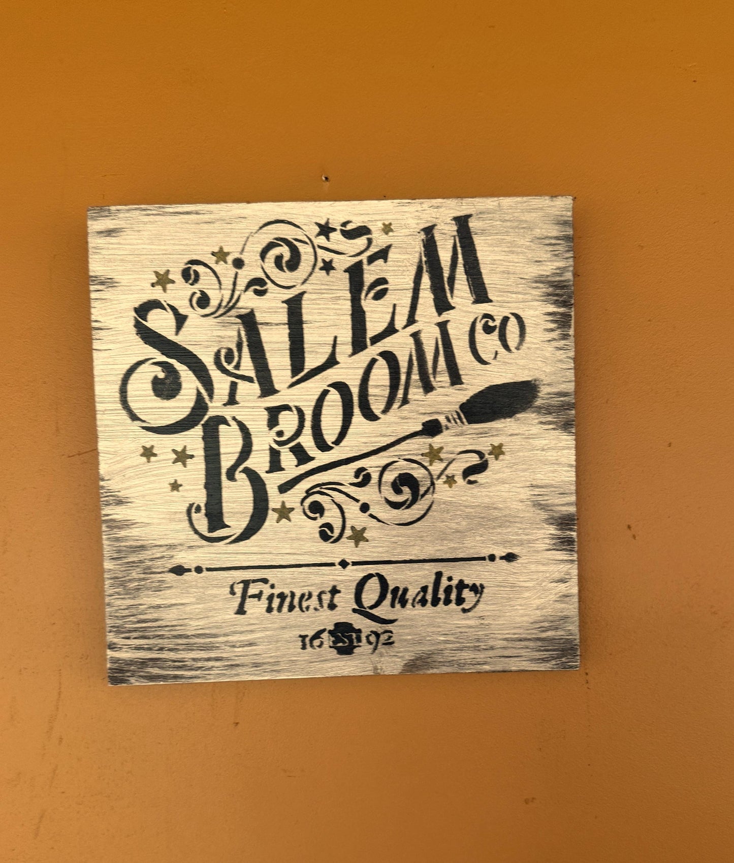 Halloween Salem Broom Company Art