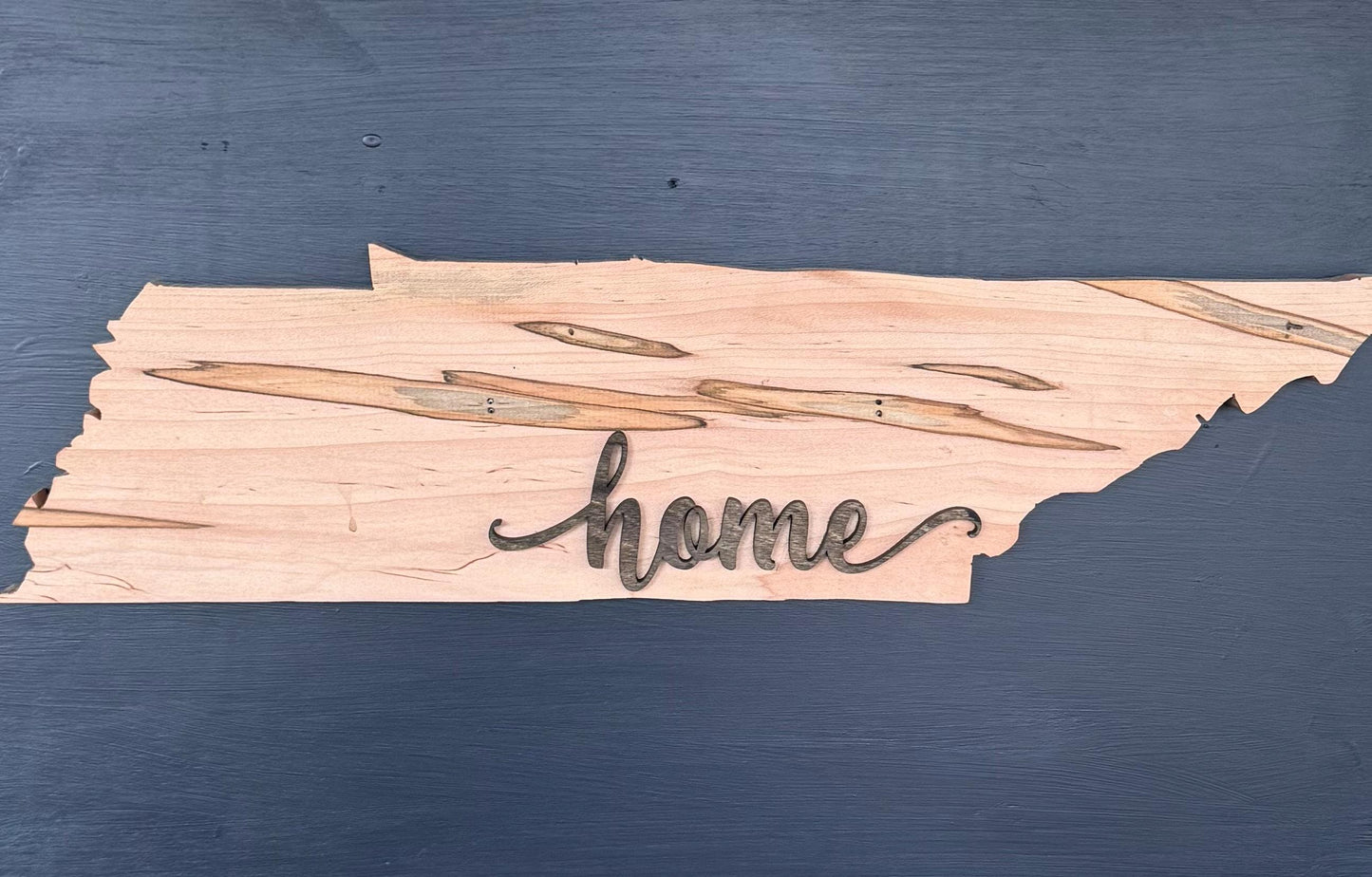 State Wooden Sign - Tennessee