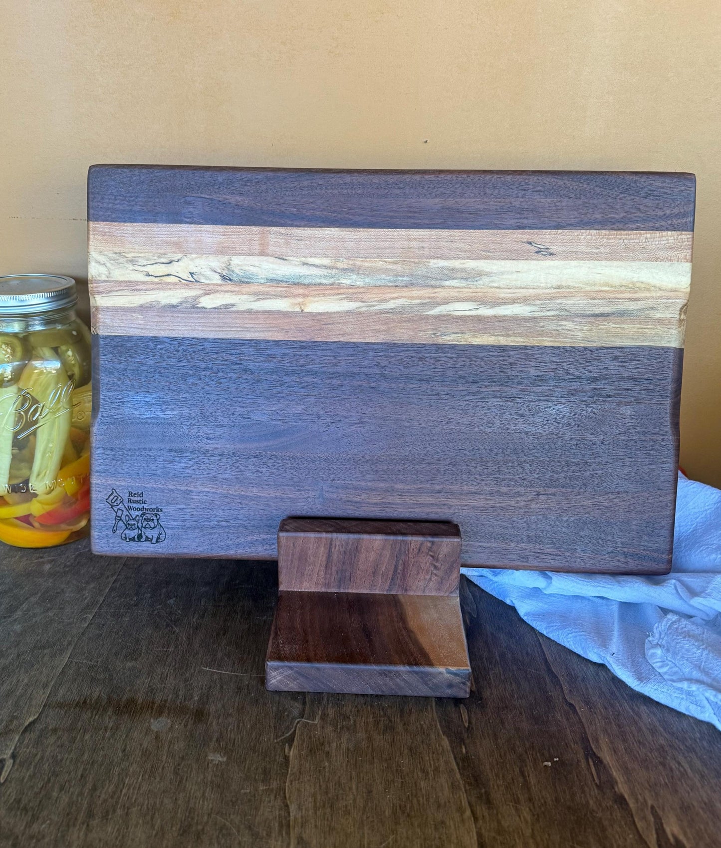 Cutting Board - Heavy Duty (Walnut and Maple)