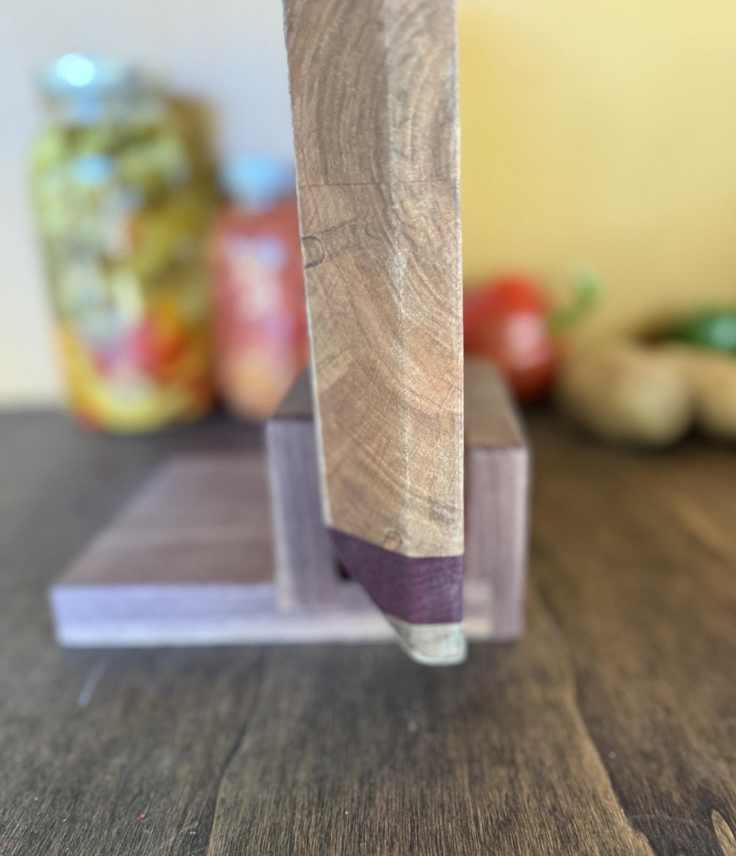 Cutting Board and/or Charcuterie Board Holder (Walnut)