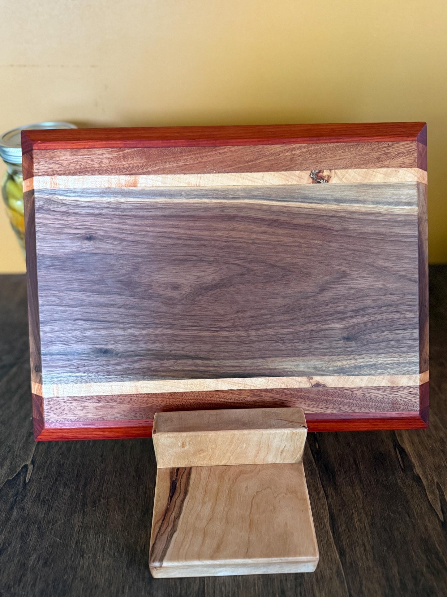 Cutting Board (Walnut, Maple, Sapele, and Padauk)