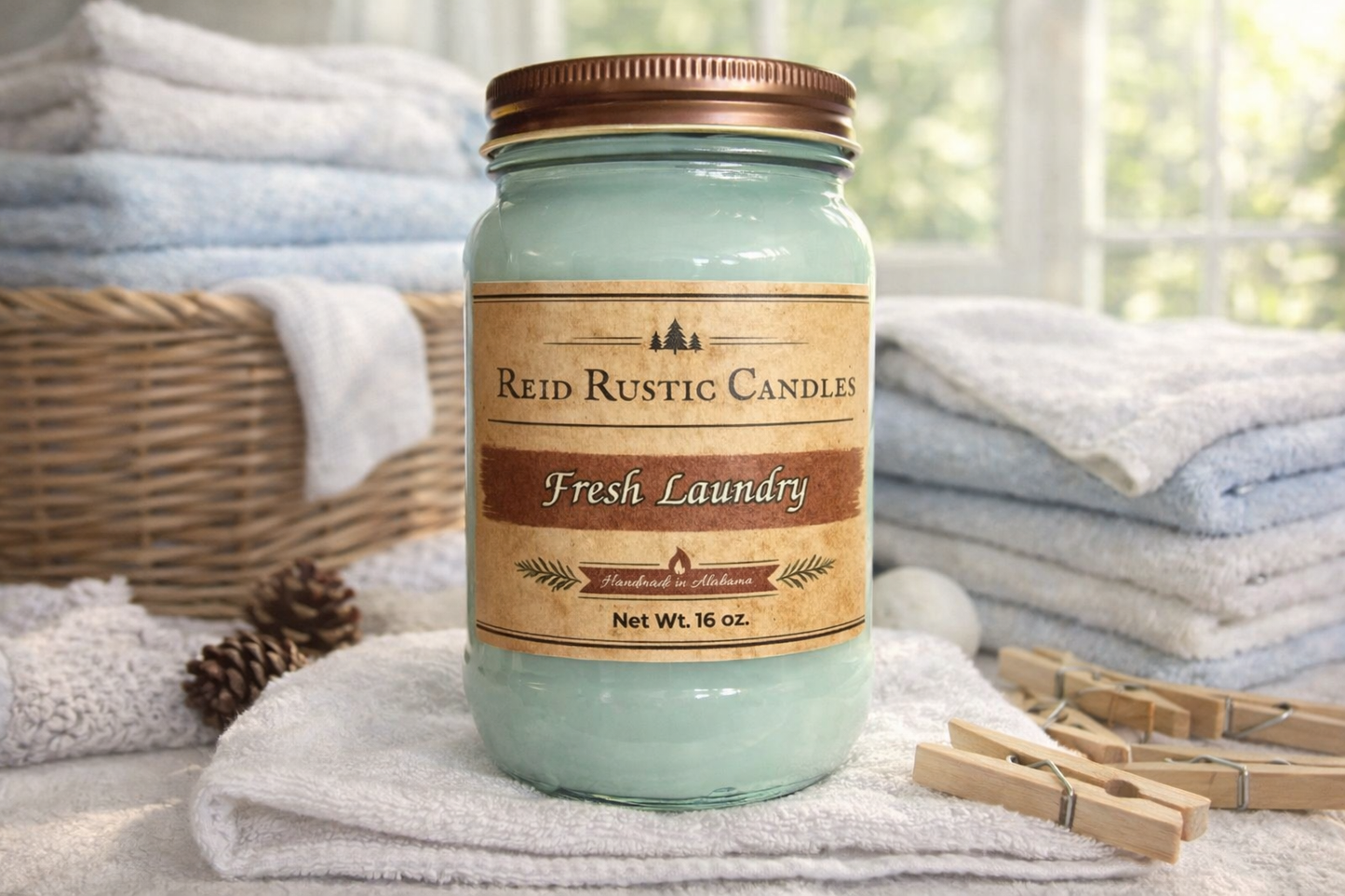 Fresh Laundry 16 oz Candle