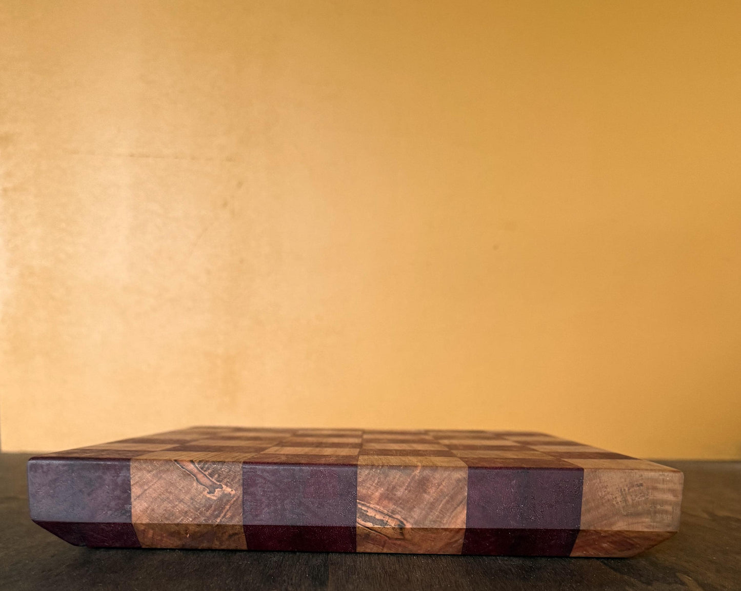 Cutting Board - Checkerboard (Purpleheart and Maple)