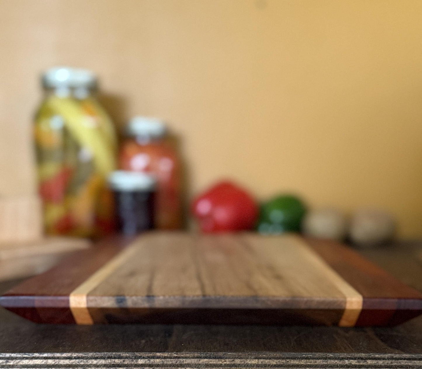 Cutting Board (Walnut, Maple, Sapele, and Padauk)