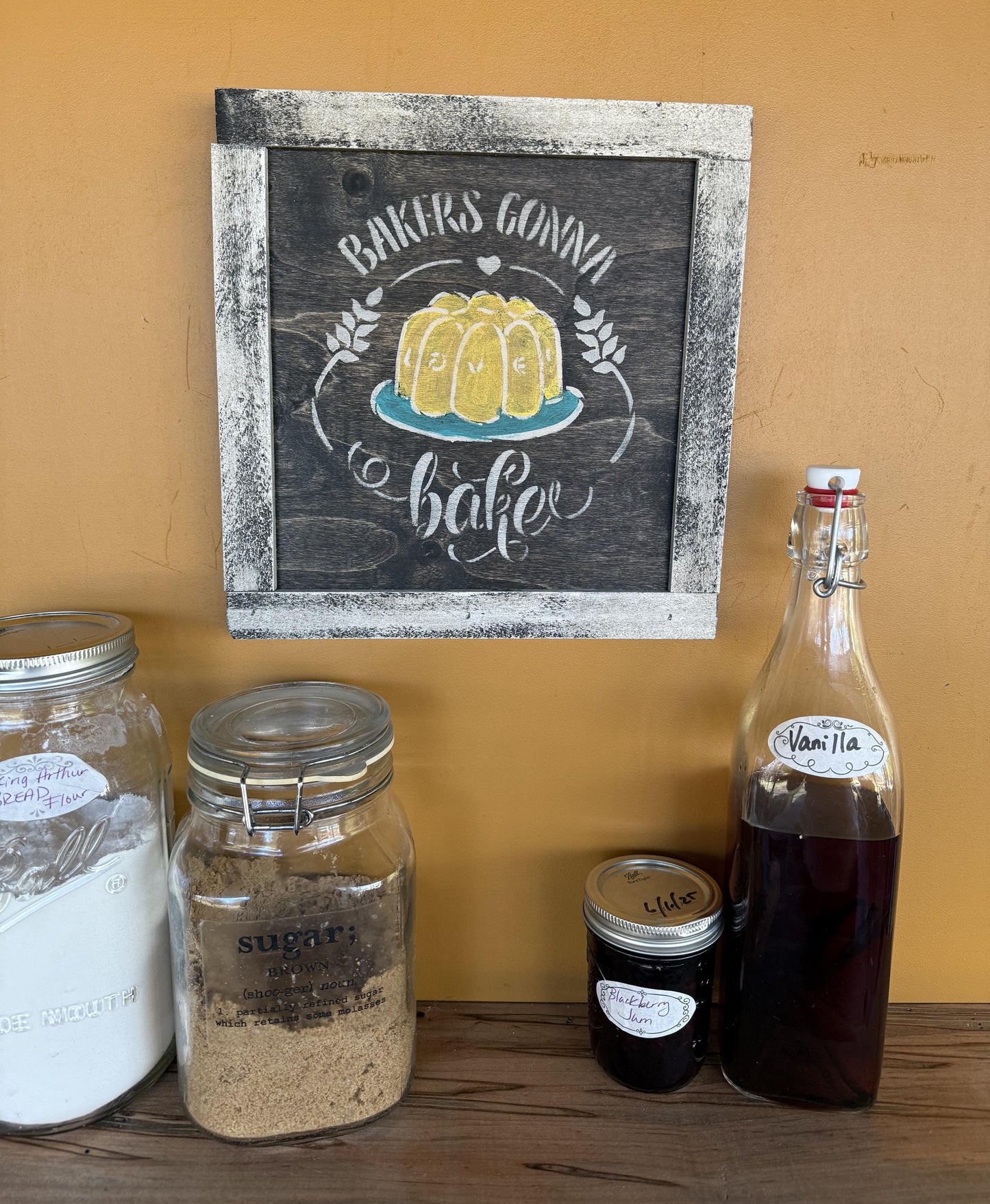 Baking Sign - "Bakers Gonna Bake"