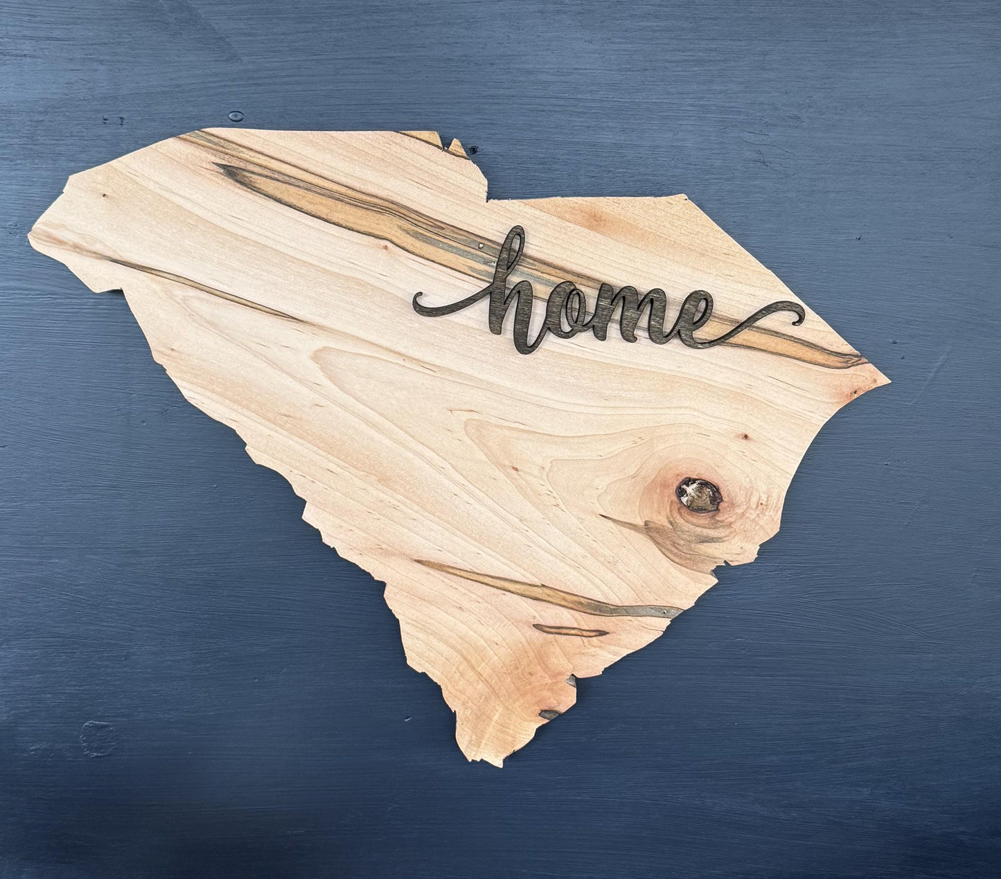 State Wooden Sign - South Carolina