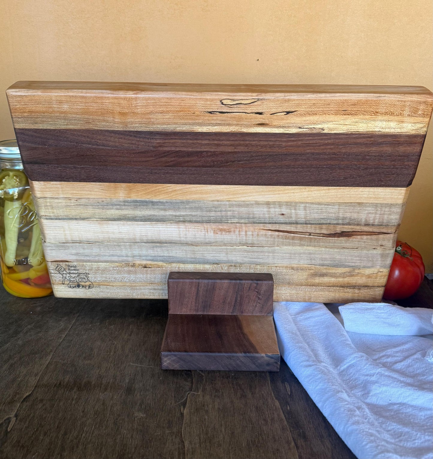 Cutting Board - Heavy Duty (Maple and Walnut)