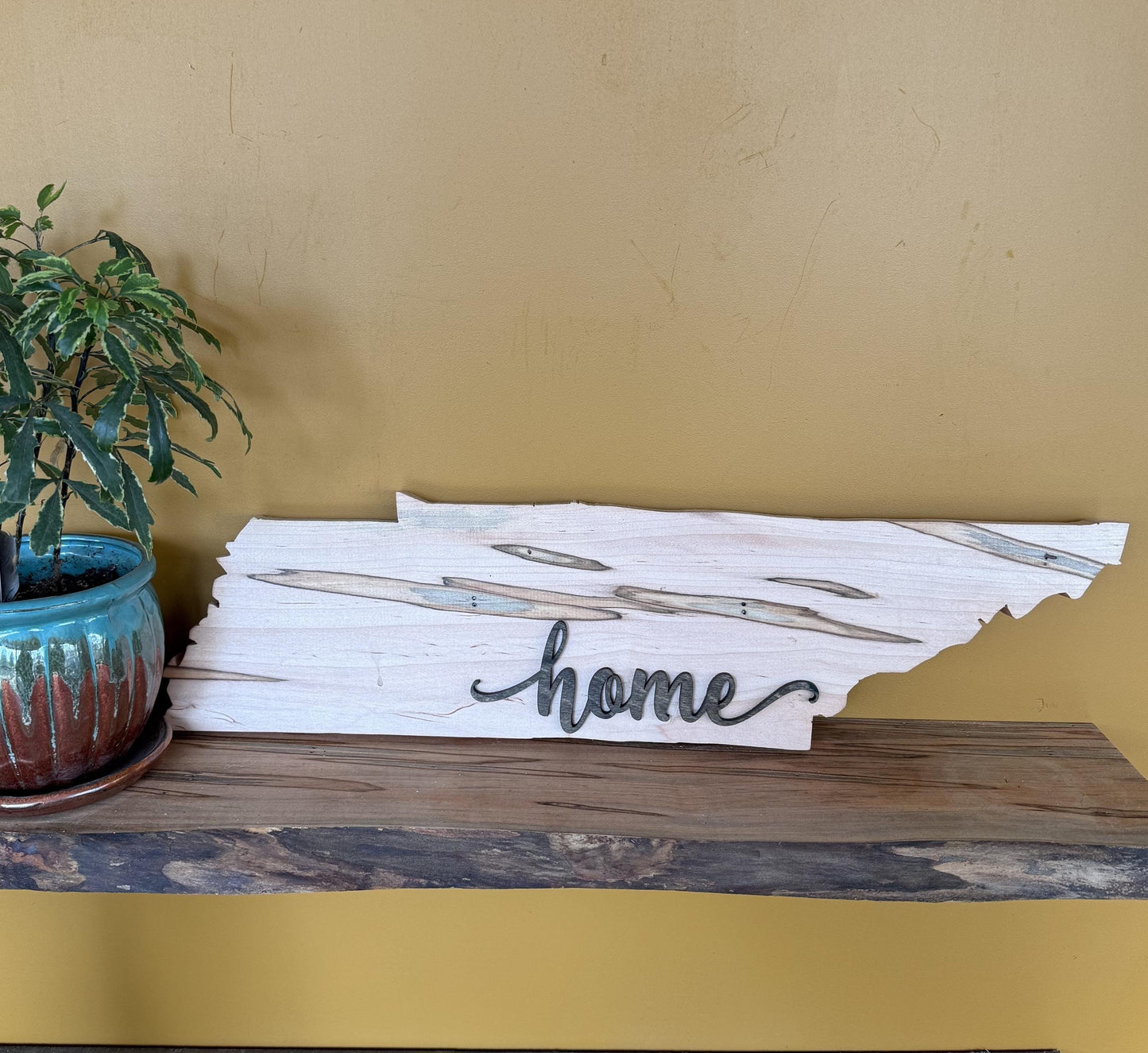 State Wooden Sign - Tennessee