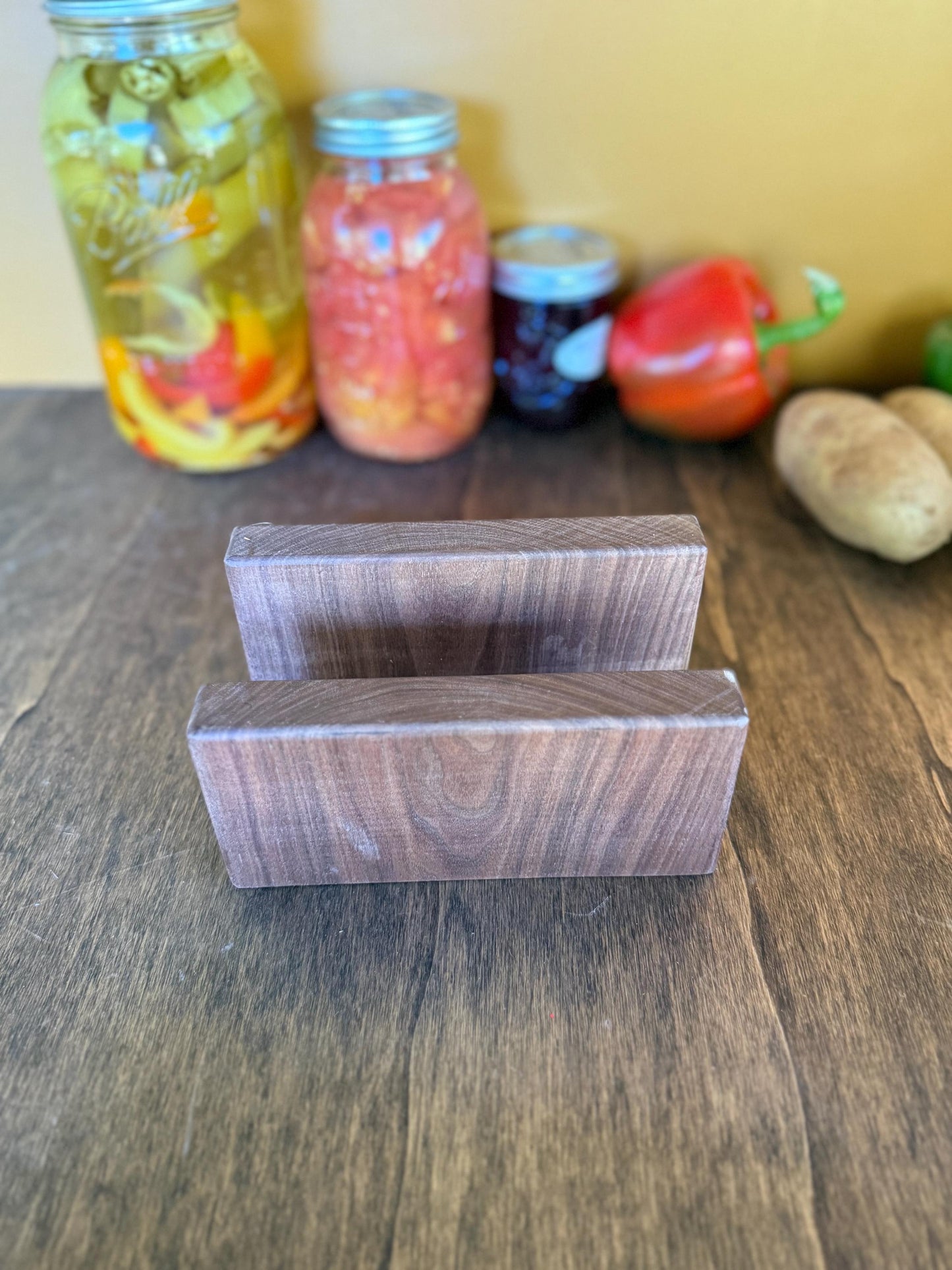 Cutting Board and/or Charcuterie Board Holder (Walnut)